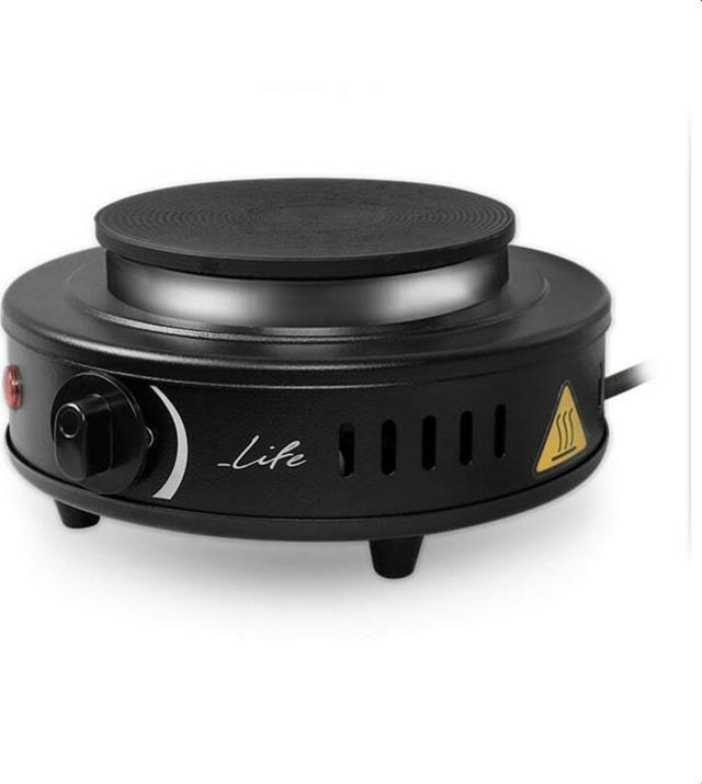 LIFE MATAKI 221-0183 ELECTRIC HOT PLATE 500W BLACK