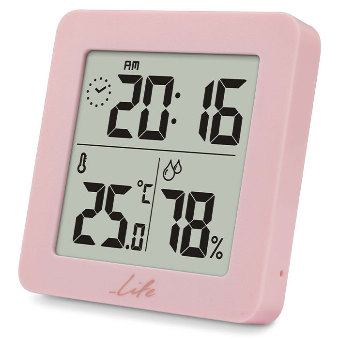 LIFE PRINCESS 221-0226 LIGHT PINK THERMOMETER