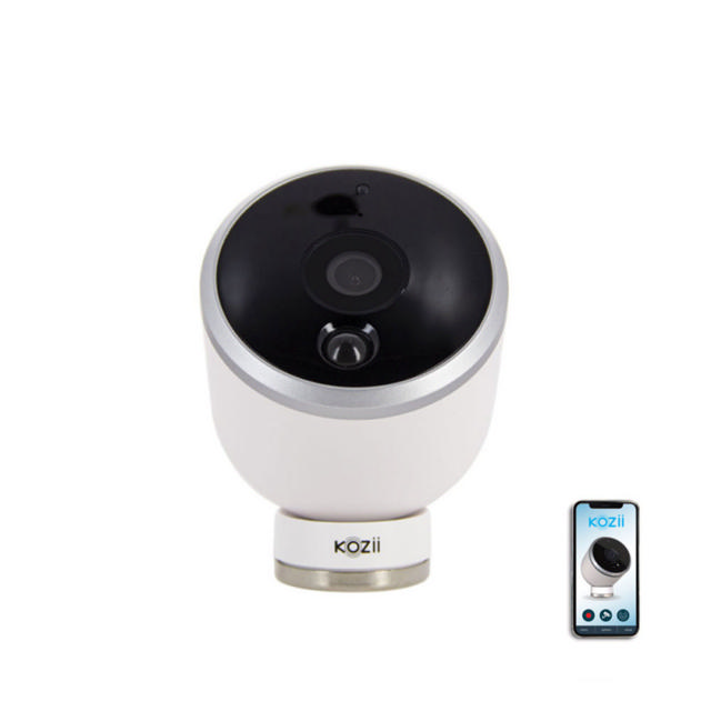 XANLITE GW-431789 KOZII INDOOR & OUTDOOR CAMERA HD 1080P WIRELESS