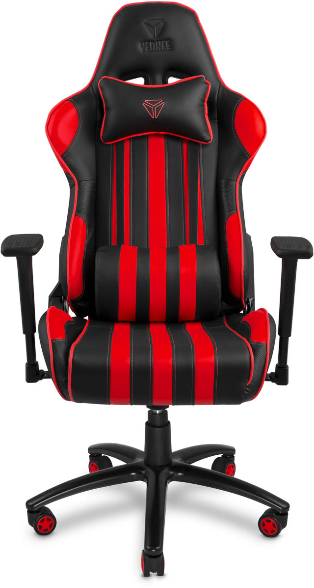 YENKEE YGC 100RD SABOTAGE GAMINGCHAIR 658X315X830MM - RED/BLACK