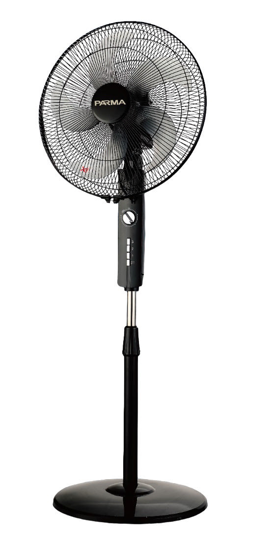 PARMA MNSF4065 16'' STAND FAN BLACK WITH TIMER 50W