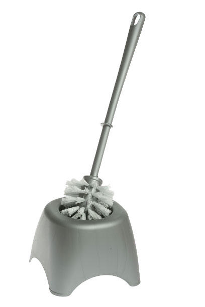 CYCLOPS TOILET BRUSH GREY WITH BASE