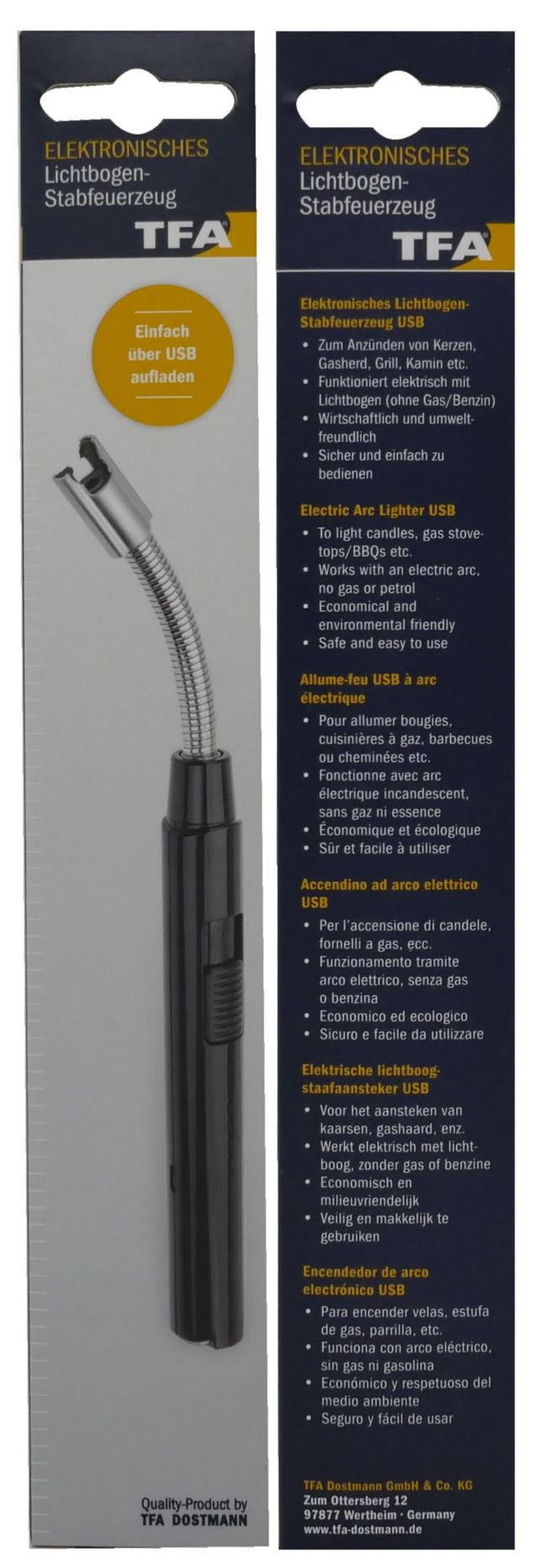 TFA ARC USB ΗΛΕΚΤΡΟΝΙΚΟΣ ΑΝΑΠΤΗΡΑΣ