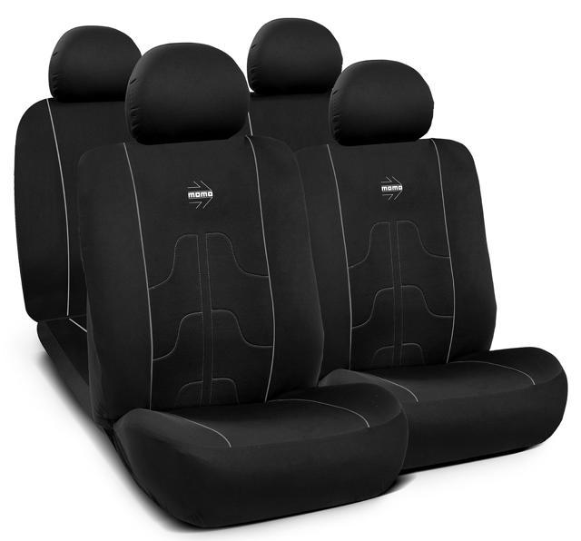 MOMO SEAT COVER BLACK / GRΕY