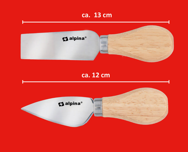 ALPINA CHEESE KNIFE 2PCS