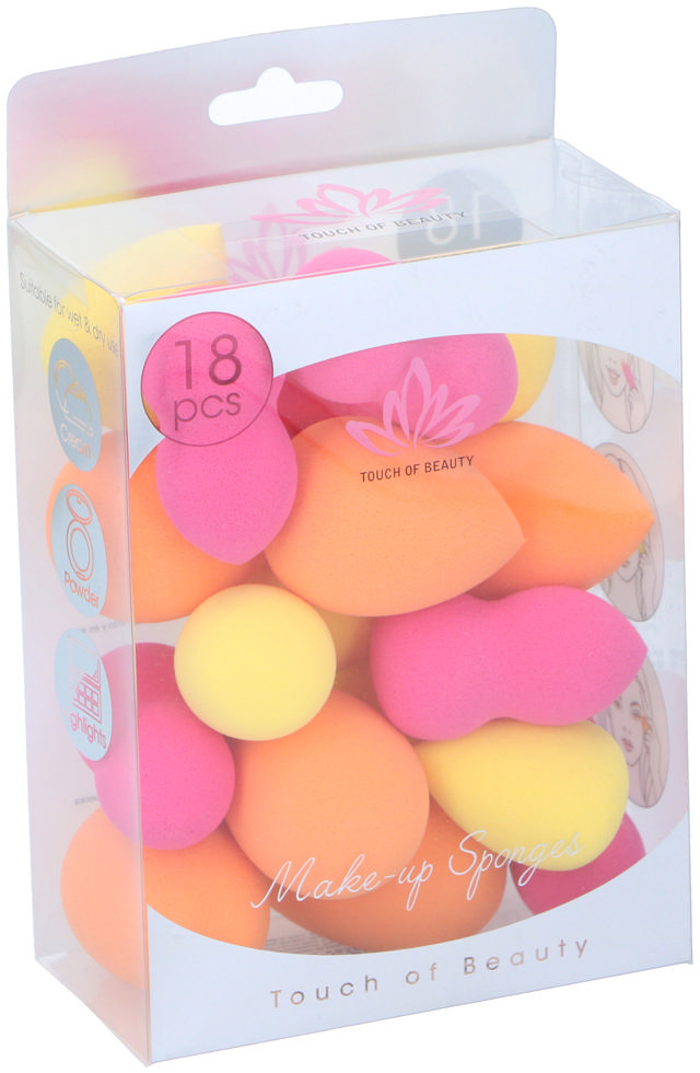 TOUCH OF BEAUTY MAKE UP SPONGES