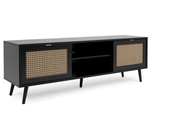 VIENNA TV STAND - BLACK