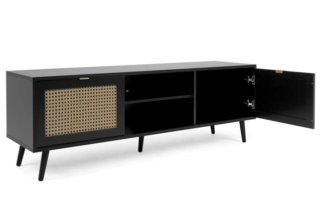 VIENNA TV STAND - BLACK