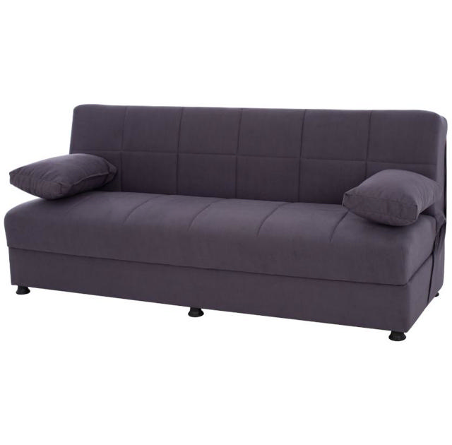 EGE HM3067.03 SOFA BED 3 SEATS VELVET - GREY