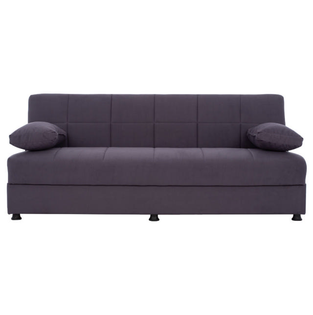 EGE HM3067.03 SOFA BED 3 SEATS VELVET - GREY