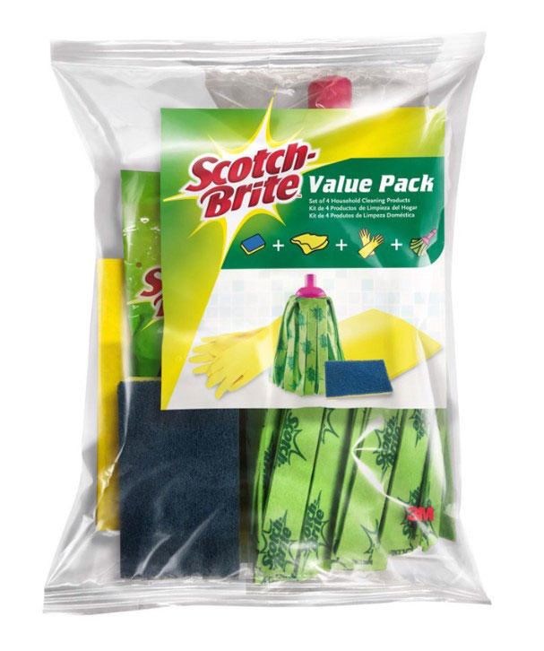 3M SCOTCH BRITE CLEANING KIT