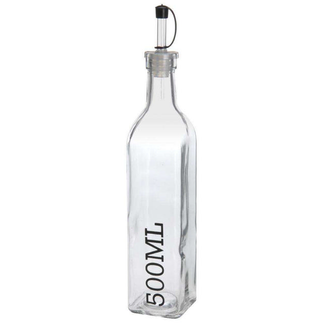 OIL & VINEGAR BOTTLE GLASS