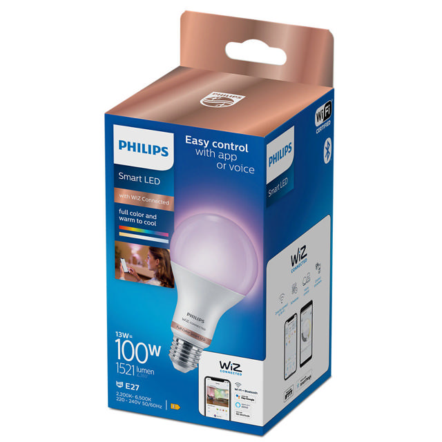 WIZ LED BULB-WiZ CONNECTED 100W A67 E27 922-65