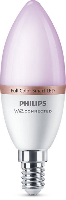 WIZ SMART LED CANDLE 40W C37 E14 922-65 RGB
