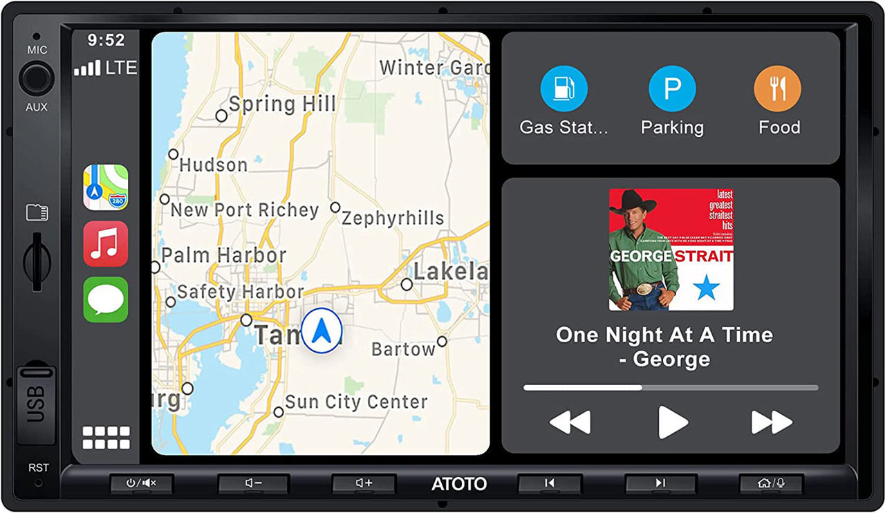 ATOTO ΣΤΕΡΕΟΦΩΝΙΚΌ AΥΤΟΚΙΝΉΤΟΥ F7 DOUBLE DIN F7G2A7SE - APPLE CARPLAY / ANDROID AUTO