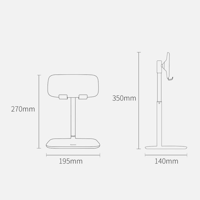 BASEUS SUZJ-01 TELESCOPIC TABLET & PHONE STAND 