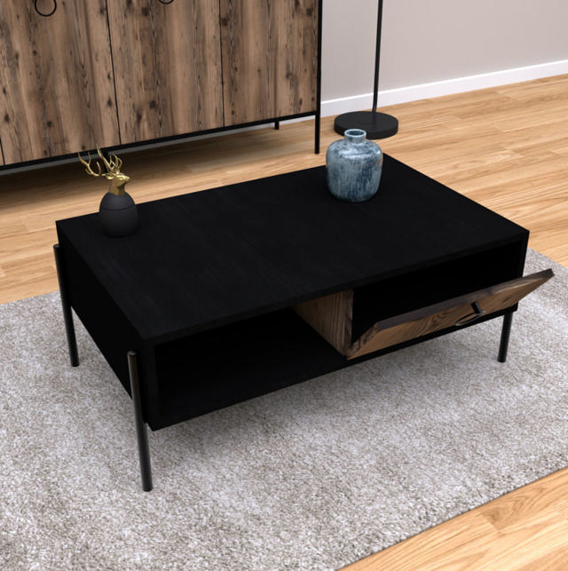 COFFEE TABLE HM9247.04 - BLACK