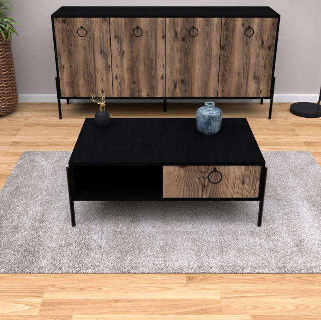 COFFEE TABLE HM9247.04 - BLACK