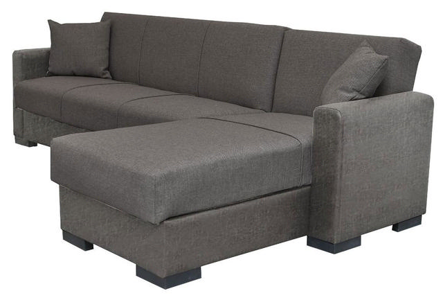 JOSE CORNER SOFA BED - GREY