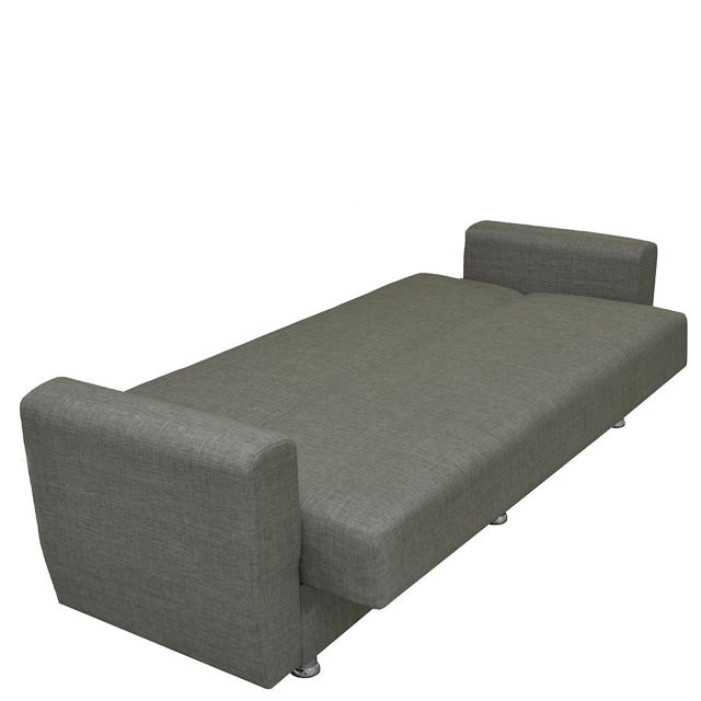 JUAN 3 SEATER SOFA BED WITH STORAGE - GREY