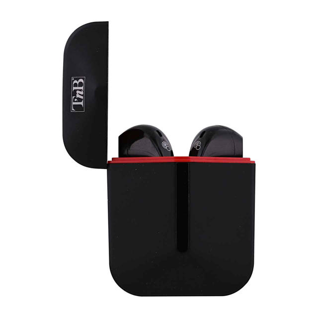 TNB EBZIPPBK ZIP TRUE WIRELESS EARBUDS ΜΕ ΘΗΚΗ ΦΟΡΤΙΣΗΣ ΜΑΥΡΗ