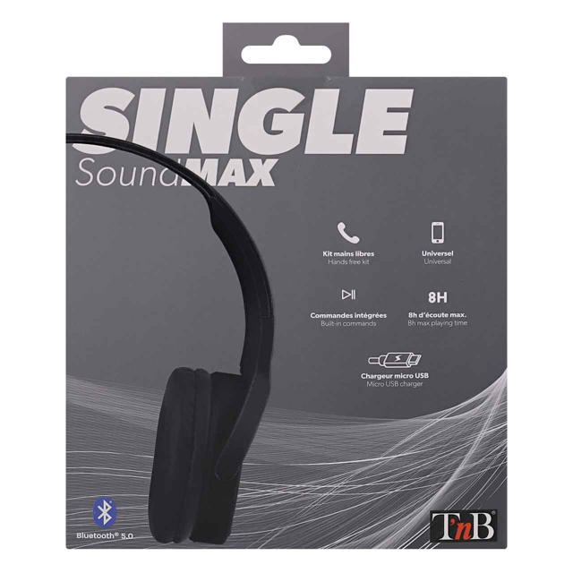 TNB CBSGLBK SINGLE ΑΚΟΥΣΤΙΚΑ BLUETOOTH ΜΑΥΡΟ