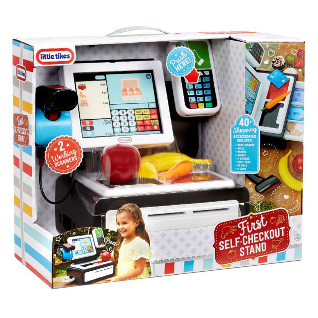 LITTLE TIKES FIRST APPLIANCES CASHIER MACHINE