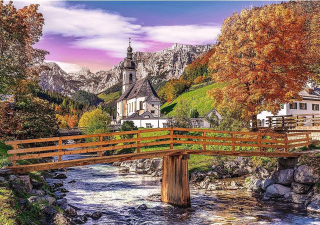 TREFL PUZZLES - 1000 - AUTUMN BAVARIA