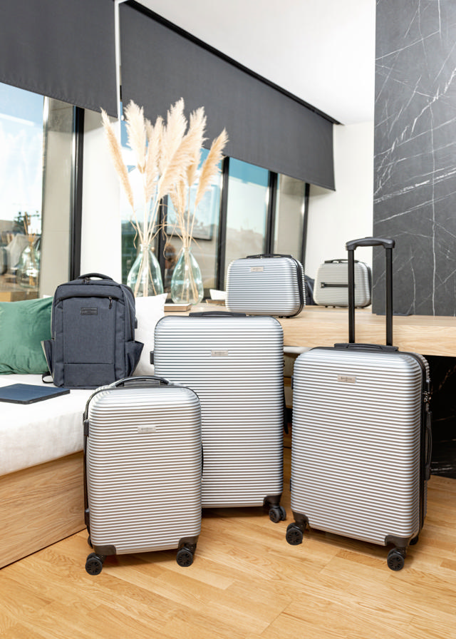 ARTISTI ITALIANI BERLIN LUGGAGE 45CM - SILVER