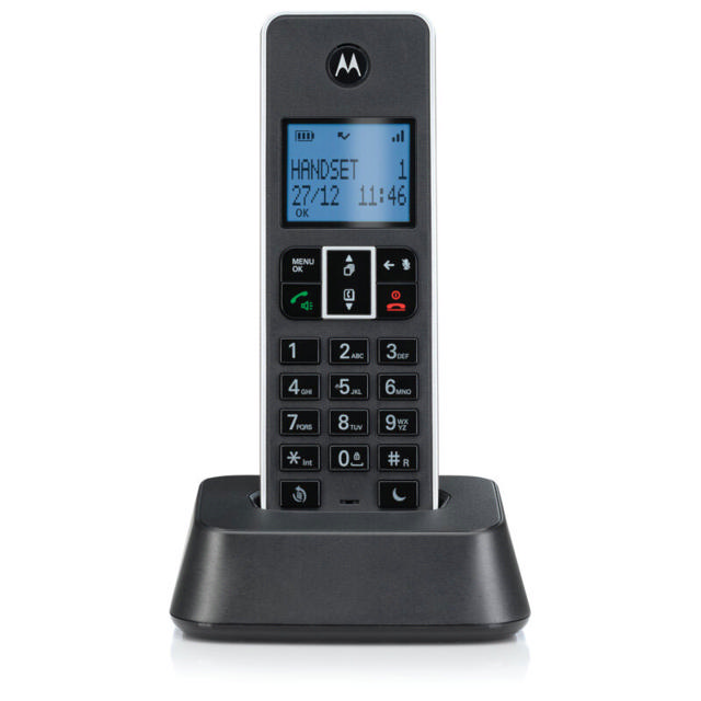 MOTOROLA IT.5.1X BLACK WIRELESS PHONE WITH NUMBER BLOCKING, OPEN LISTENING AND DO NOT DISTURB