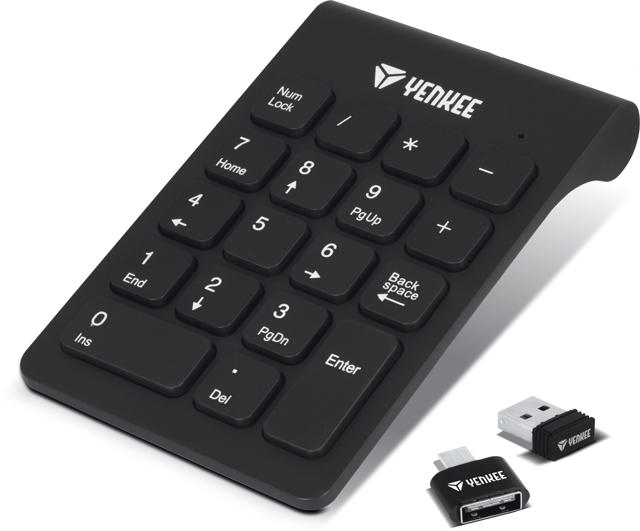 YENKEE YKB 4020 WIRELESS 2.4G NUMERIC KEYBOARD