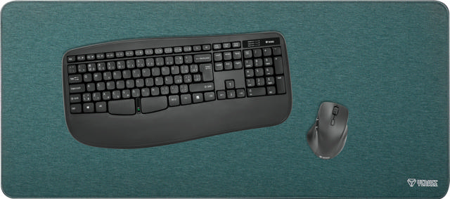 YENKEE YPM 9040GN WIDE MOUSE AND KEYBOARD PAD