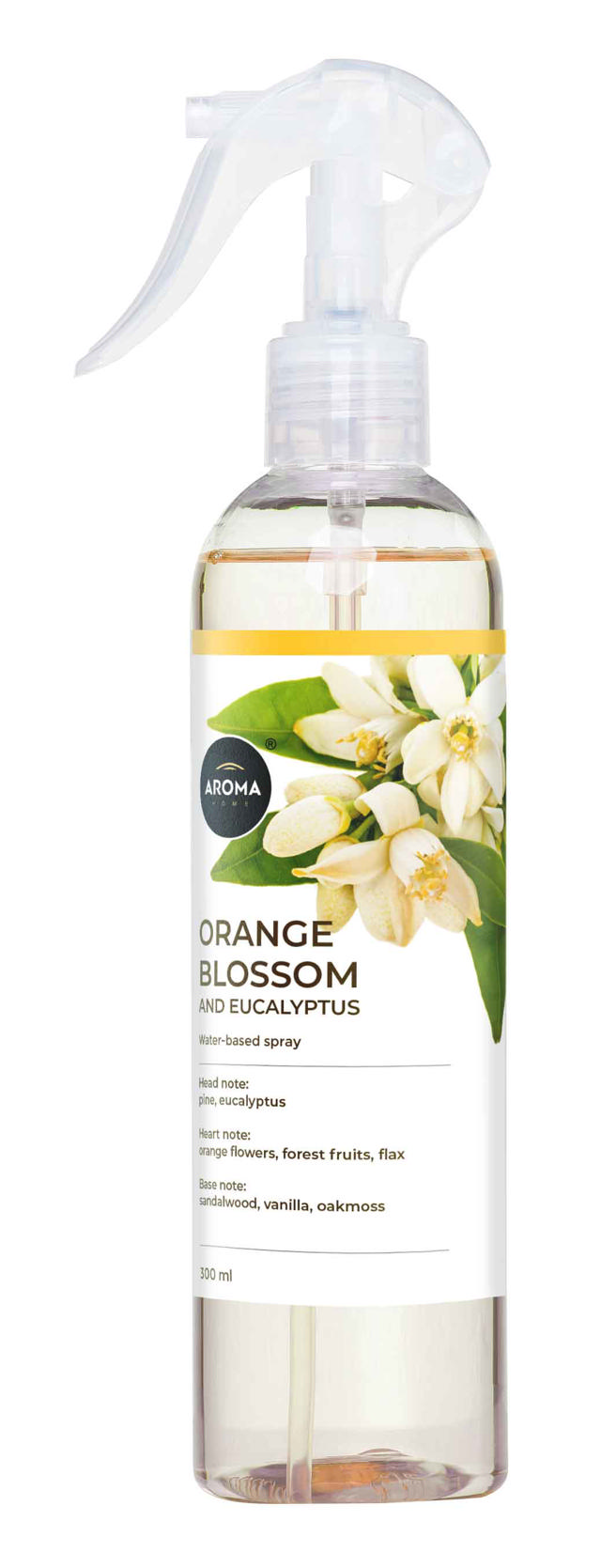 AROMA SPRAY ORANGE BLOSSOM & EUCALYPTUS 300ML