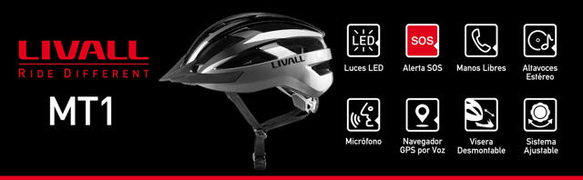 LIVALL V2 SMART HELMET LARGE GREY