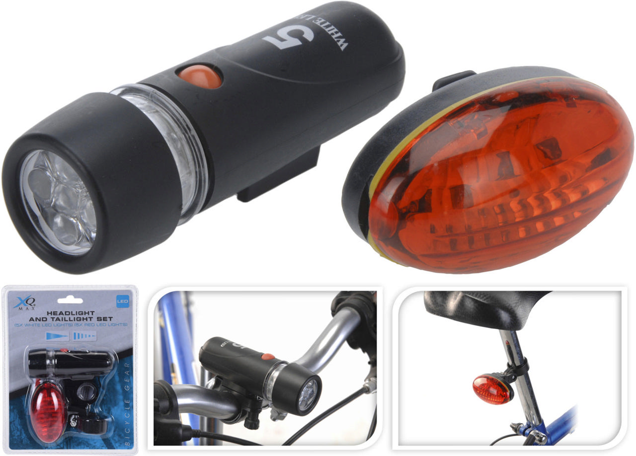 XQMAX BICYCLE HEAD TAIL LIGHT