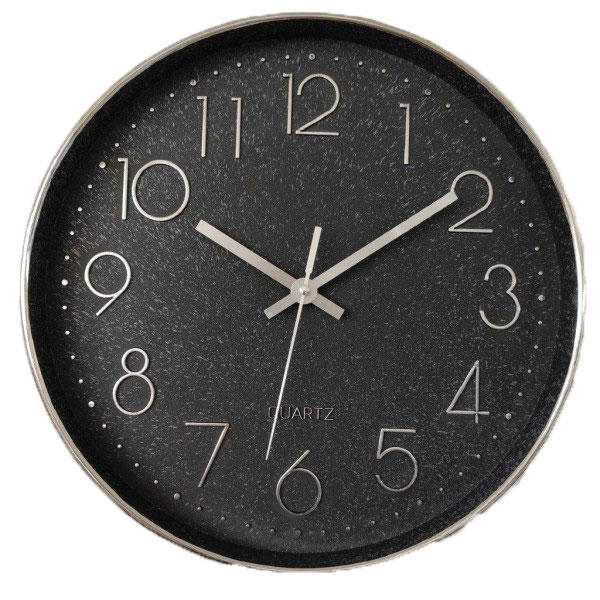 WALL CLOCK 30CM GREY