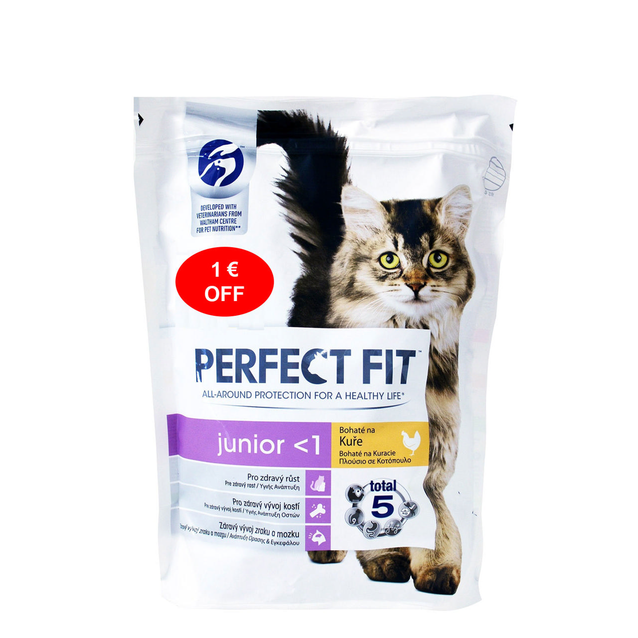 PERFECT FIT JUNIOR CAT CHICKEN DRY 750GR