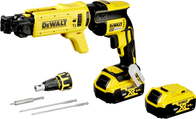 DEWALT DCF620P2K-QW ΚΑΤΣΑΒΙΔΙ ΓΥΨΟΣΑΝΙΔΑΣ ΜΠΑΤΑΡΙΑΣ 18V 2X5AH