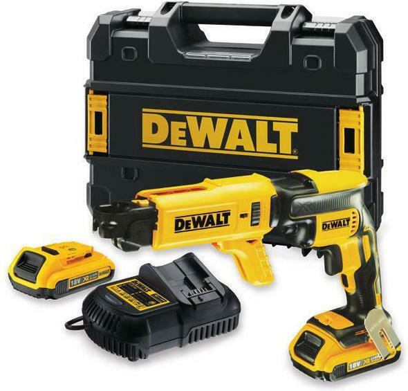 DEWALT DCF620P2K-QW ΚΑΤΣΑΒΙΔΙ ΓΥΨΟΣΑΝΙΔΑΣ ΜΠΑΤΑΡΙΑΣ 18V 2X5AH