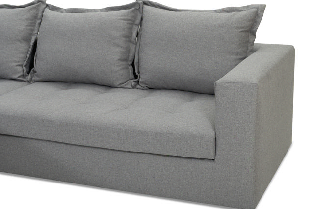 ERNESTO CORNER SOFA - GREY