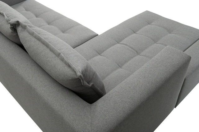 ERNESTO CORNER SOFA - GREY