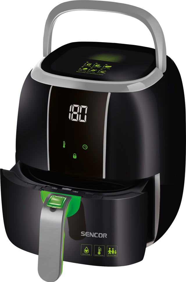 SENCOR SFR 5321BK AIR FRYER 1400W 3L