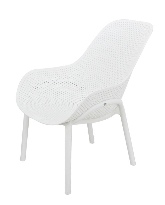 NORA OUTDOOR CHAIR WHITE