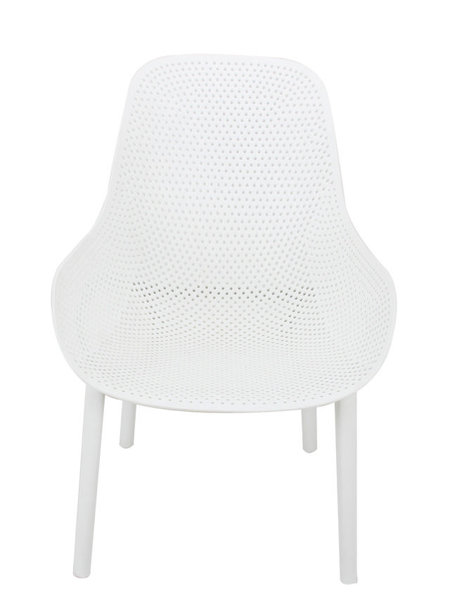 NORA OUTDOOR CHAIR WHITE