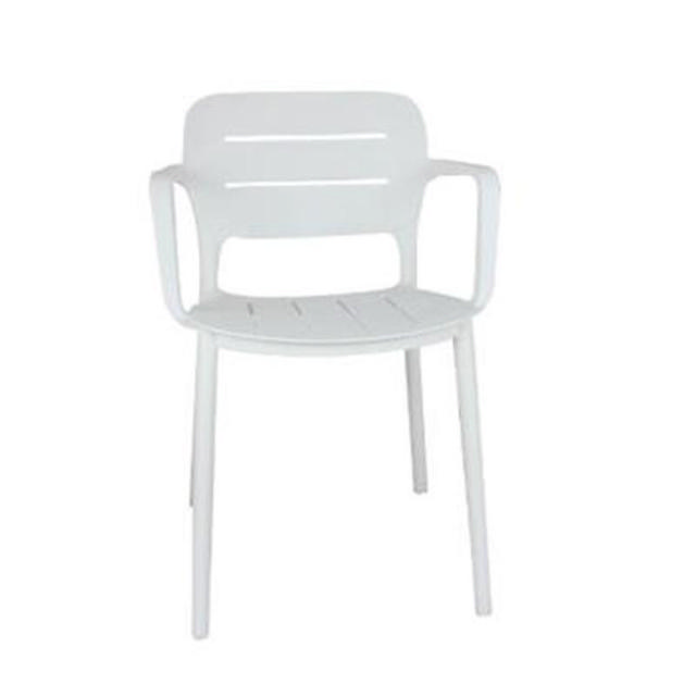 ERICA OUTDOOR CHAIR 54.8X52.5X79CM - WHITE