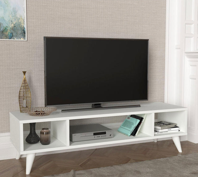 ARTELIBRE 14410049 SAMOS TV STAND -  WHITE