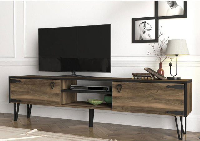 ARTELIBRE 14410045 THIRA TV STAND - BROWN