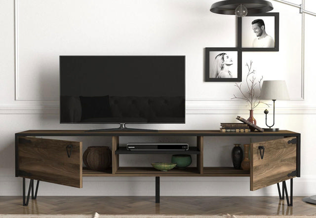 ARTELIBRE 14410045 THIRA TV STAND - BROWN