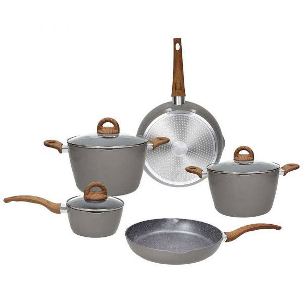 TOGNANA W67918C1M1G COOKWARE NATURAL SET 8PCS