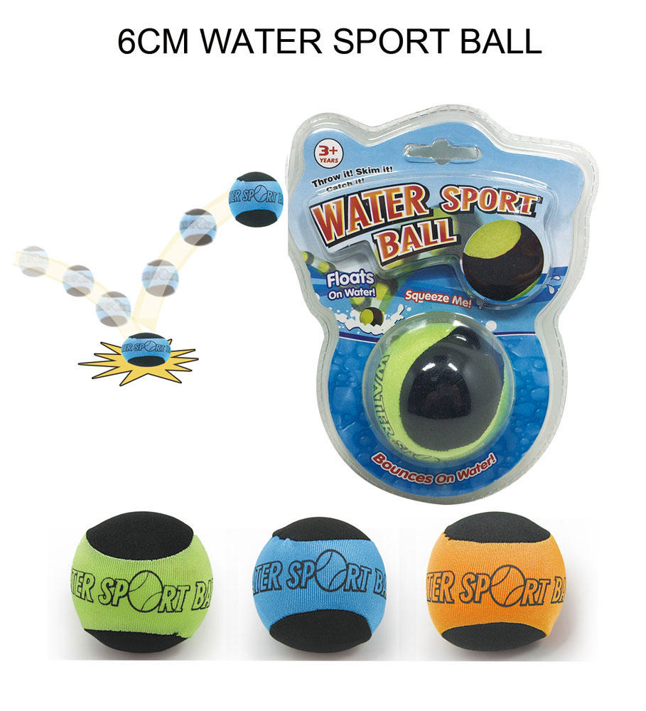 WATER SPORT BALL 6CM 3 ASSORTED COLORS